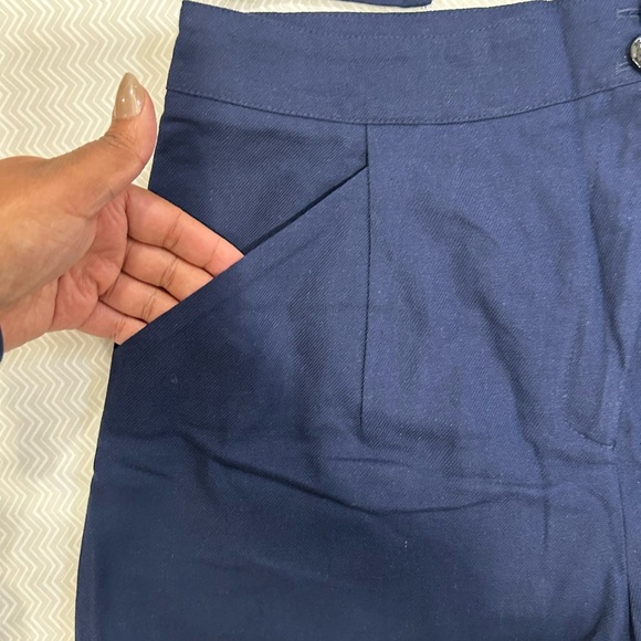 NWT Commense Linen Blend Vest and Shorts Set - Picture 4 of 9